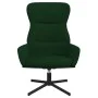 Dunkelgrüner Samt-Entspannungssessel von vidaXL, Sessel - Ref: Foro24-341110, Preis: 110,01 €, Rabatt: %