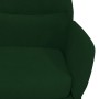 Silla de relajación de terciopelo verde oscuro de vidaXL, Sillones - Ref: Foro24-341110, Precio: 111,74 €, Descuento: %