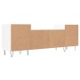 Mueble para TV madera contrachapada blanco 160x35x55 cm de vidaXL, Muebles TV - Ref: Foro24-831340, Precio: 84,49 €, Descuent...