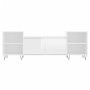 Mueble para TV madera contrachapada blanco brillo 160x35x55 cm de vidaXL, Muebles TV - Ref: Foro24-831342, Precio: 79,28 €, D...