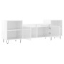 Mueble para TV madera contrachapada blanco brillo 160x35x55 cm de vidaXL, Muebles TV - Ref: Foro24-831342, Precio: 79,28 €, D...