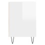 Mueble para TV madera contrachapada blanco brillo 160x35x55 cm de vidaXL, Muebles TV - Ref: Foro24-831342, Precio: 79,28 €, D...