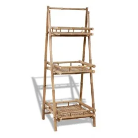 Estantería de bambú plegable con 3 niveles para plantas de vidaXL, Soportes para macetas - Ref: Foro24-41493, Precio: 99,74 €...