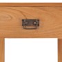 Mesita de noche de madera maciza de teca 35x35x50 cm de vidaXL, Mesitas de noche - Ref: Foro24-287231, Precio: 102,97 €, Desc...