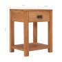 Mesita de noche de madera maciza de teca 35x35x50 cm de vidaXL, Mesitas de noche - Ref: Foro24-287231, Precio: 102,97 €, Desc...