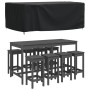 Cubierta de muebles de jardín impermeable 420D 225x143x90 cm de vidaXL, Fundas para muebles de jardín - Ref: Foro24-364814, P...