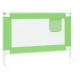 Barandilla de seguridad cama de niño verde tela 100x25 cm de , Barandillas de seguridad - Ref: Foro24-10190, Precio: 30,49 €,...