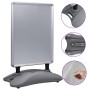 Soporte para carteles A1 base de agua aleación de aluminio gris de , Mostradores - Ref: Foro24-51204, Precio: 200,15 €, Descu...