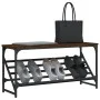 Mueble zapatero madera de ingeniería marrón roble 90x30x45 cm de , Zapateros y organizadores de calzado - Ref: Foro24-833422,...