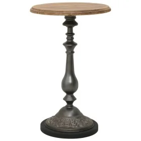 Brown solid fir wood side table 40x64 cm by , Side tables - Ref: Foro24-246125, Price: 104,25 €, Discount: %