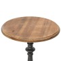 Mesa auxiliar de madera de abeto maciza marrón 40x64 cm de , Mesas auxiliares - Ref: Foro24-246125, Precio: 107,13 €, Descuen...