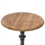 Mesa auxiliar de madera de abeto maciza marrón 40x64 cm de , Mesas auxiliares - Ref: Foro24-246125, Precio: 107,13 €, Descuen...