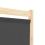 Biombo divisor de 4 paneles de tela gris 160x170x4 cm de , Divisores de ambientes - Ref: Foro24-248176, Precio: 62,33 €, Desc...
