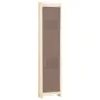 Biombo divisor de 5 paneles de tela marrón 200x170x4 cm de , Divisores de ambientes - Ref: Foro24-248181, Precio: 76,59 €, De...