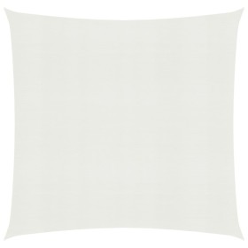 Toldo de vela blanco HDPE 160 g/m² 4x4 m de , Sombrillas - Ref: Foro24-311221, Precio: 40,15 €, Descuento: %