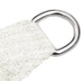 Toldo de vela blanco HDPE 160 g/m² 4x4 m de , Sombrillas - Ref: Foro24-311221, Precio: 40,15 €, Descuento: %