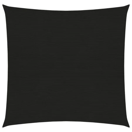 Toldo de vela negro HDPE 160 g/m² 5x5 m de , Sombrillas - Ref: Foro24-311718, Precio: 56,68 €, Descuento: %