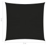 Toldo de vela negro HDPE 160 g/m² 5x5 m de , Sombrillas - Ref: Foro24-311718, Precio: 53,75 €, Descuento: %