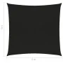 Toldo de vela negro HDPE 160 g/m² 5x5 m de , Sombrillas - Ref: Foro24-311718, Precio: 56,68 €, Descuento: %