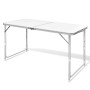 Mesa de camping plegable ajustable 120x60 cm de vidaXL, Mobiliario de camping - Ref: Foro24-41325, Precio: 51,68 €, Descuento: %