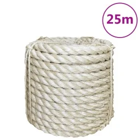 Cuerda 100% sisal 16 mm 25 m de , Sogas y cuerdas metálicas - Ref: Foro24-155034, Precio: 47,86 €, Descuento: %