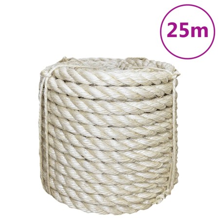 Cuerda 100% sisal 16 mm 25 m de , Sogas y cuerdas metálicas - Ref: Foro24-155034, Precio: 48,74 €, Descuento: %