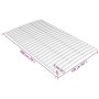 Somier de láminas con 24 listones 120x200 cm de , Camas y somieres - Ref: Foro24-340079, Precio: 53,35 €, Descuento: %