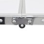 Mesa de camping plegable ajustable 120x60 cm de vidaXL, Mobiliario de camping - Ref: Foro24-41325, Precio: 51,68 €, Descuento: %