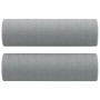 Cojines decorativos 2 uds tela gris claro Ø15x50 cm de , Cojines - Ref: Foro24-349501, Precio: 35,74 €, Descuento: %