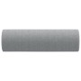 Cojines decorativos 2 uds tela gris claro Ø15x50 cm de , Cojines - Ref: Foro24-349501, Precio: 35,74 €, Descuento: %