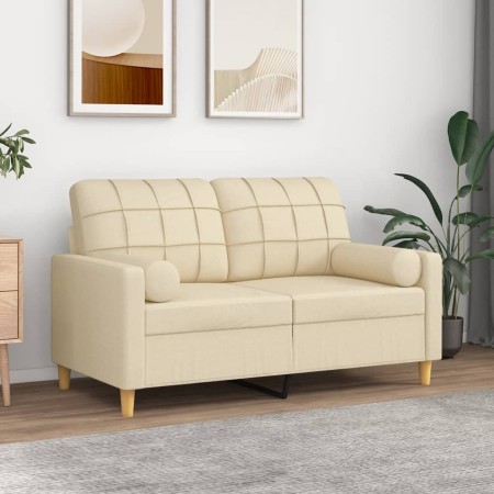 Cojines decorativos 2 uds tela crema 15x50 cm de , Cojines - Ref: Foro24-349503, Precio: 24,74 €, Descuento: %