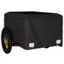 Remolque para bicicleta hierro negro y naranja 30 kg de , Remolques para bicicletas - Ref: Foro24-94075, Precio: 77,97 €, Des...