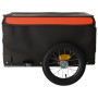 Remolque para bicicleta hierro negro y naranja 30 kg de , Remolques para bicicletas - Ref: Foro24-94075, Precio: 77,97 €, Des...