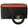 Remolque para bicicleta hierro negro y naranja 30 kg de , Remolques para bicicletas - Ref: Foro24-94075, Precio: 75,37 €, Des...