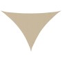 Toldo de vela triangular tela Oxford beige 4x5x6,4 m en Sombrillas | Comprar online en Foru.es