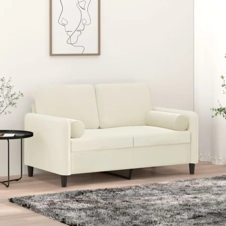 Cojines decorativos 2 uds terciopelo crema 15x50 cm de , Cojines - Ref: Foro24-349517, Precio: 22,68 €, Descuento: %