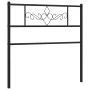Kopfteil aus schwarzem Metall, 75 cm von , Kopf- und Fußteile - Ref: Foro24-355293, Preis: 23,58 €, Rabatt: %
