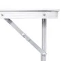 Mesa de camping plegable ajustable con 4 taburetes 120x60 cm de vidaXL, Mobiliario de camping - Ref: Foro24-41328, Precio: 58...