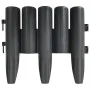 Garden edging 36 units PP anthracite gray 10 m by , Garden edging and edging - Ref: Foro24-314681, Price: 47,11 €, Discount: %