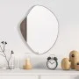 Espejo de pared plateado 50x40 cm de , Espejos - Ref: Foro24-348248, Precio: 46,42 €, Descuento: %