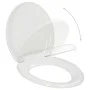 Toilet lid soft close and quick release white by , Toilet and bidet seats - Ref: Foro24-145015, Price: 42,88 €, Discount: %