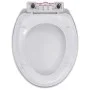 WC-Deckel mit Absenkautomatik und Schnellverschluss, weiß von , Toiletten- und Bidetsitze - Ref: Foro24-145015, Preis: 42,88 ...