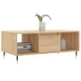 Couchtisch aus Sonoma-Eichensperrholz, 90 x 50 x 36,5 cm von , Couchtisch - Ref: Foro24-830583, Preis: 61,08 €, Rabatt: %