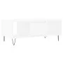Mesa de centro madera contrachapada blanco 90x50x36,5 cm de , Mesas de centro - Ref: Foro24-830588, Precio: 62,45 €, Descuent...