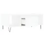 Mesa de centro madera contrachapada blanco 90x50x36,5 cm de , Mesas de centro - Ref: Foro24-830588, Precio: 62,45 €, Descuent...
