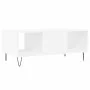 Mesa de centro madera contrachapada blanco 90x50x36,5 cm de , Mesas de centro - Ref: Foro24-830588, Precio: 62,45 €, Descuent...