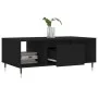 Mesa de centro madera contrachapada negro 90x50x36,5 cm de , Mesas de centro - Ref: Foro24-830581, Precio: 63,42 €, Descuento: %