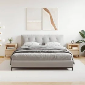 Mesitas noche 2 uds madera ingeniería roble Sonoma 40x35x50 cm de , Mesitas de noche - Ref: Foro24-830611, Precio: 70,85 €, D...