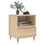 Mesitas noche 2 uds madera ingeniería roble Sonoma 40x35x50 cm de , Mesitas de noche - Ref: Foro24-830611, Precio: 71,98 €, D...
