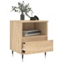 Mesitas noche 2 uds madera ingeniería roble Sonoma 40x35x50 cm de , Mesitas de noche - Ref: Foro24-830611, Precio: 71,98 €, D...